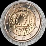 2 euro herdenkingsmunt belgië 30j europese vlag 2015, Ophalen of Verzenden, België, 2 euro, Losse munt
