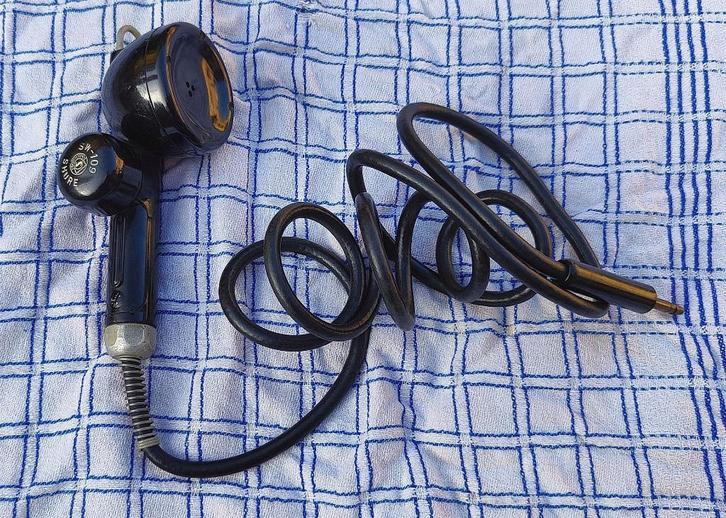 T-17 microfoon voor Amerikaanse WW II zenders., Telecommunicatie, Zenders en Ontvangers, Gebruikt, Zender, Ophalen