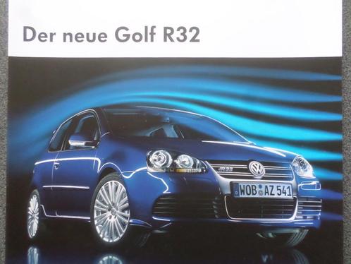 Volkswagen VW Golf R32 2005 Brochure, Boeken, Auto's | Folders en Tijdschriften, Volkswagen, Verzenden