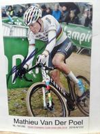 Mathieu Van Der Poel handtekening, Ophalen of Verzenden, Foto