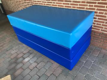 Kleine valmat, turnmat met waterdichte bekleding 1,5 x 1 m beschikbaar voor biedingen