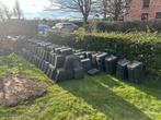 Zwarte Pottelbergse dakpannen, Doe-het-zelf en Bouw, Ophalen, Gebruikt, Steen of Klei, Zwart