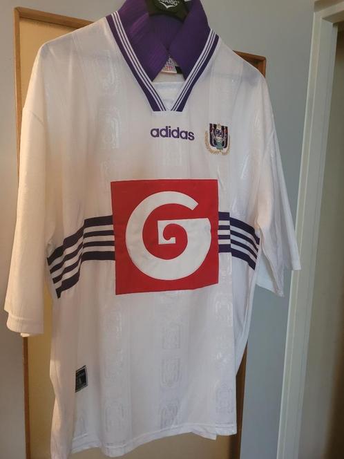 Maillot d'anderlecht vintage domicile 97-98 taille XL, Sports & Fitness, Football, Comme neuf, Maillot, Taille XL, Enlèvement