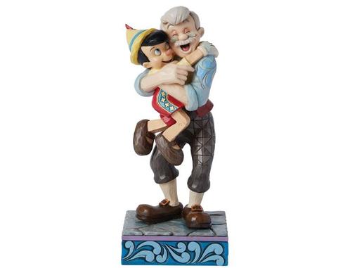 Disney traditions by jim shore PINOCCHIO & GEPETTO, Verzamelen, Disney, Nieuw, Beeldje of Figuurtje, Peter Pan of Pinokkio, Ophalen