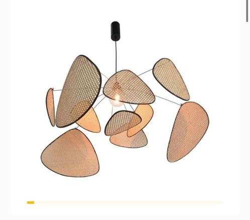 Design Rotan Hanglamp (Market Set), Huis en Inrichting, Lampen | Hanglampen, Nieuw, 50 tot 75 cm, Overige materialen, Ophalen