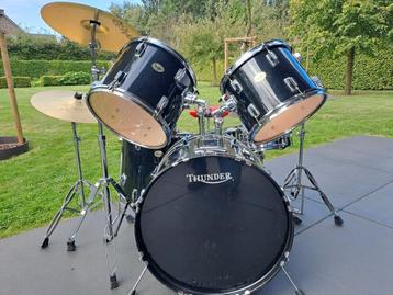 Drumstel Thunder, Musique & Instruments, Enlèvement, Utilisé