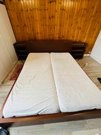 Lit double, Maison & Meubles, Brun, Enlèvement, Utilisé, Bois
