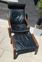 Fauteuil IKEA POÄNG

 + voetbankje. In goede staat., Ophalen, Zo goed als nieuw
