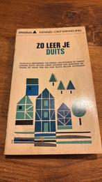 Zo leer je duits (doos 37), Livres, Livres d'étude & Cours, Enlèvement, Comme neuf