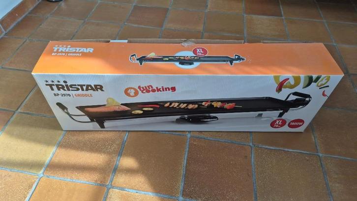 TRISTAR Teppanyaki (BP-2970) XL bakplaat van 70 x 23 cm, Elektronische apparatuur, Grillplaten, Nieuw, Tafelgrill, Ophalen