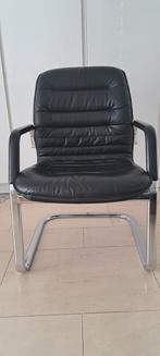 Stoel echt leder met armleuningen 6 stuks, Huis en Inrichting, Stoelen, Ophalen