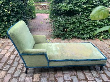 vintage chaise longue (jaren 40–50) - opknapproject beschikbaar voor biedingen