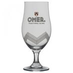 32 Omer bierglazen, Verzamelen, Glas en Drinkglazen, Ophalen of Verzenden, Zo goed als nieuw, Bierglas