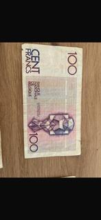 100 Belgische Frank, Postzegels en Munten, Ophalen of Verzenden, België, Los biljet