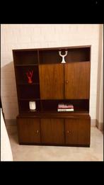 Buffet vintage mid-century en noyer scandinave - Suède, Ophalen, Zo goed als nieuw