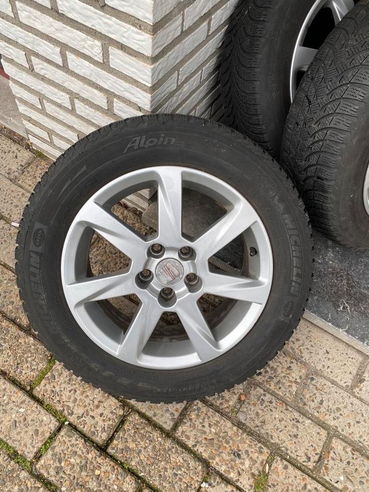 Originele winterwielen met banden – 175/65 R15, 5x100, ET38, Auto-onderdelen, Banden en Velgen, Ophalen