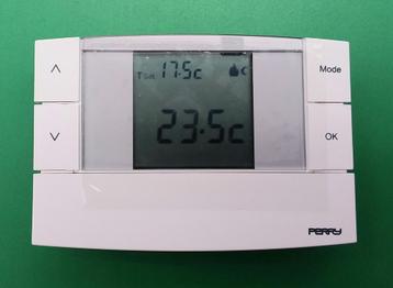 Perry TE520B superbe thermostat, affich. temp. éclairag