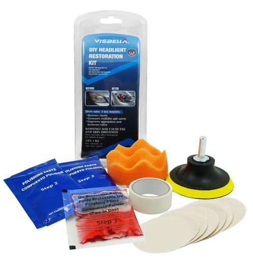 RENOVATIESET VOOR KOPLAMP VAN DE AUTO, Auto diversen, Autogereedschap, Nieuw, Ophalen