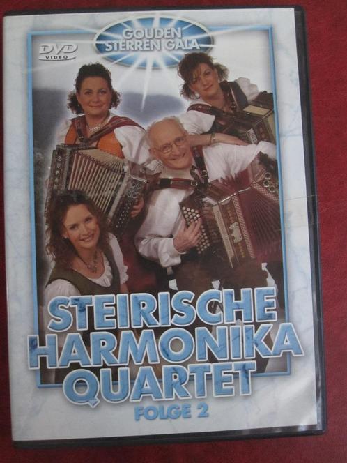 Steirische Harmonika Quartet Folge 2, Cd's en Dvd's, Dvd's | Muziek en Concerten, Zo goed als nieuw, Muziek en Concerten, Alle leeftijden