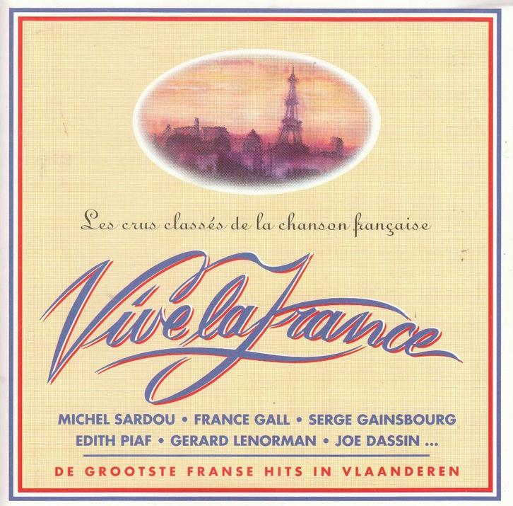 Vive la France met de grootste Franse hits in Vlaanderen, Cd's en Dvd's, Cd's | Verzamelalbums, Pop, Verzenden