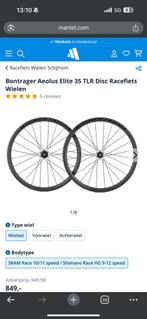 Bontrager Aeolus Elite 35 TLR Disc carbon wielen, Fietsen en Brommers, Fietsonderdelen, Ophalen, Nieuw