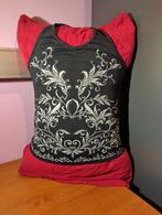 Top noir TU, Enlèvement, Porté, Noir, Sans manches