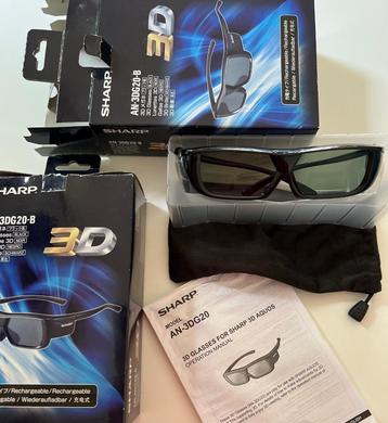 lunettes 3D rechargeables Duo