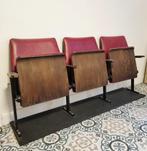Retro cinema stoelen, Ophalen, Gebruikt, Drie, Retro - vintage