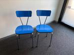 Twee vintage formica stoelen, Ophalen, Twee