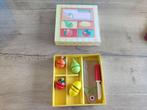 Boîte de découpe de fruits en bois Djeco, Kinderen en Baby's, Speelgoed | Houten speelgoed, Ophalen, Gebruikt, Overige typen