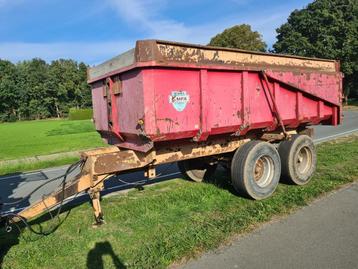 Knapik B10b 10 tons tandemas kipper, geveerde distel asssen beschikbaar voor biedingen