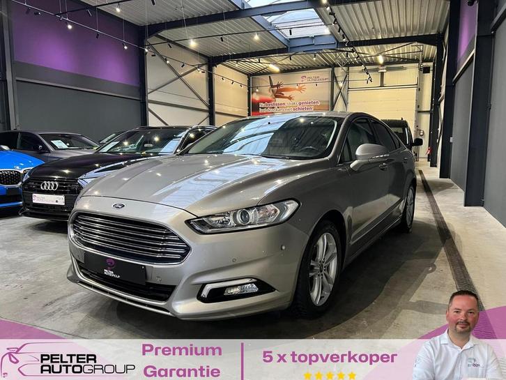 Ford Mondeo 2.0TDCi Automaat Titanium GPS Camera Leder Full, Auto's, Ford, Bedrijf, Mondeo, ABS, Airbags, Airconditioning, Android Auto