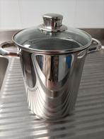 Pot/pan met inzetmand., Ophalen, Gebruikt, Inox, Keramische plaat
