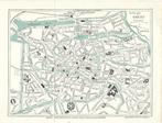 1920 - Gent stadsplan / Engelse uitgave, Boeken, Atlassen en Landkaarten, Verzenden