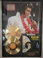 Elvis Presley Gold Plate Record Aloha From Hawai, Ophalen, Nieuw