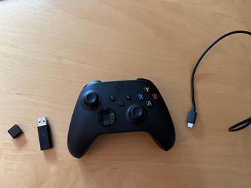 Xbox controller - draadloos incl adapter en lange kabel