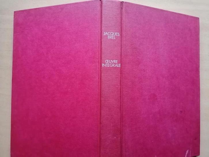 Jacques Brel : Oeuvre intégrale, Livres, Musique, Enlèvement ou Envoi