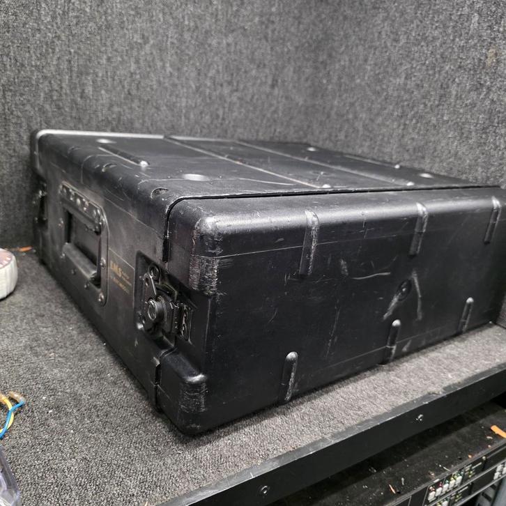 FLIGHTCASE   19 inch   3 HE  voor en achterdeksel, Muziek en Instrumenten, Behuizingen en Koffers, Zo goed als nieuw, Flightcase