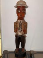Statue africaine du colon Baoulé Baulé, Maison & Meubles, Enlèvement, Comme neuf