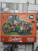 Puzzle 1000 pcs Contours, Gebruikt, Legpuzzel, Ophalen