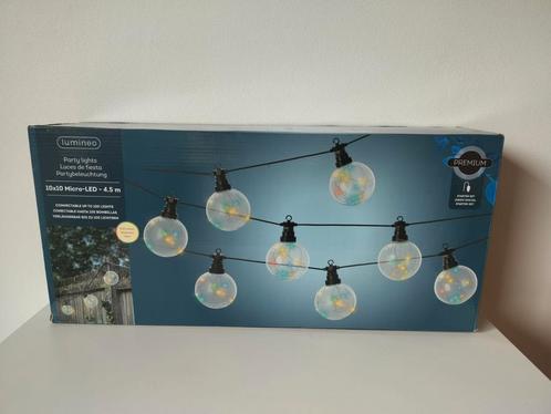 Lumineo Partyverlichting 10x10 - 4,5 meter, Tuin en Terras, Buitenverlichting, Zo goed als nieuw, Led, Ophalen of Verzenden