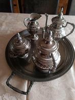 Tin sierschotel voor op een tafel, Huis en Inrichting, Woonaccessoires | Dienbladen, Ophalen, Zo goed als nieuw, Rond, Metaal