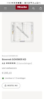 Miele vaatwaslades, Elektronische apparatuur, Ophalen, Zo goed als nieuw, Inbouw, Elektrisch