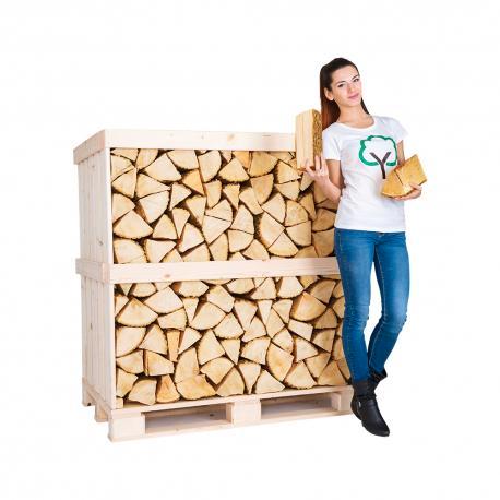 BRANDHOUT OVENGEDROOGD STOOKKLAAR INCLUSIEF LEVERING  !, Jardin & Terrasse, Bois de chauffage, Envoi