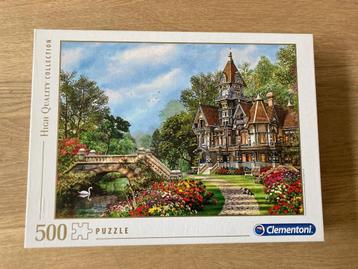 Clementoni puzzel van 500 stukjes beschikbaar voor biedingen