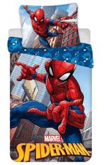 Spiderman Dekbedovertrek 140 x 200 cm - Marvel - Katoen, Blauw, Dekbedovertrek, Nieuw, Ophalen of Verzenden