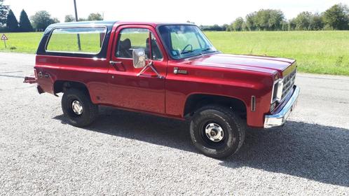 Belle Chevrolet Blazer K5 LPG + essence, Auto's, Chevrolet, Particulier, Blazer, 4x4, Airconditioning, Lederen bekleding, Metaalkleur