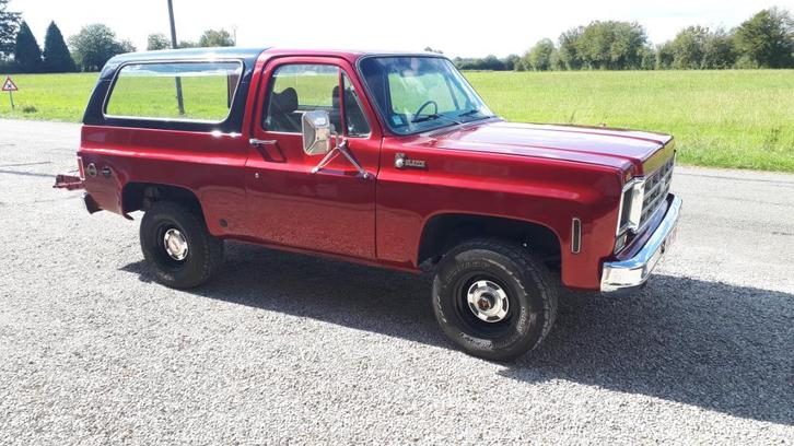 Belle Chevrolet Blazer K5 LPG + essence, Auto's, Chevrolet, Particulier, Blazer, 4x4, Airconditioning, Lederen bekleding, Metaalkleur