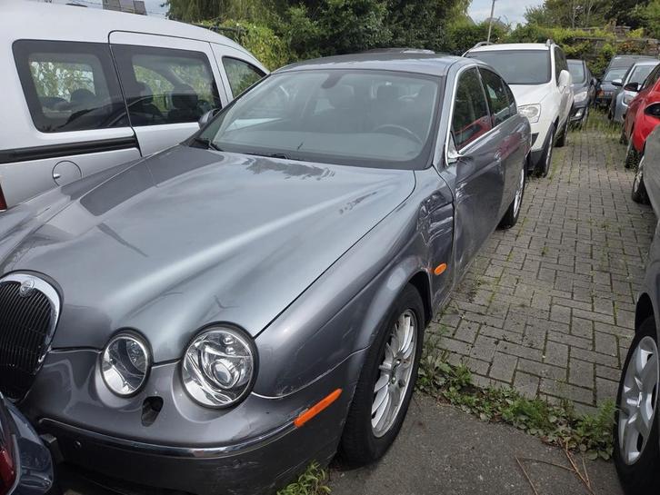 Jaguar S-Type 2.7D V6 –Full Option–98.000 km – 1ste eigenaar, Auto's, Jaguar, Bedrijf, Te koop, S-Type, ABS, Adaptieve lichten
