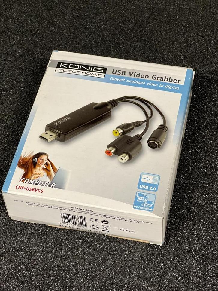 USB Video Grabber NIEUW, Computers en Software, Pc- en Netwerkkabels, Nieuw, Ophalen of Verzenden